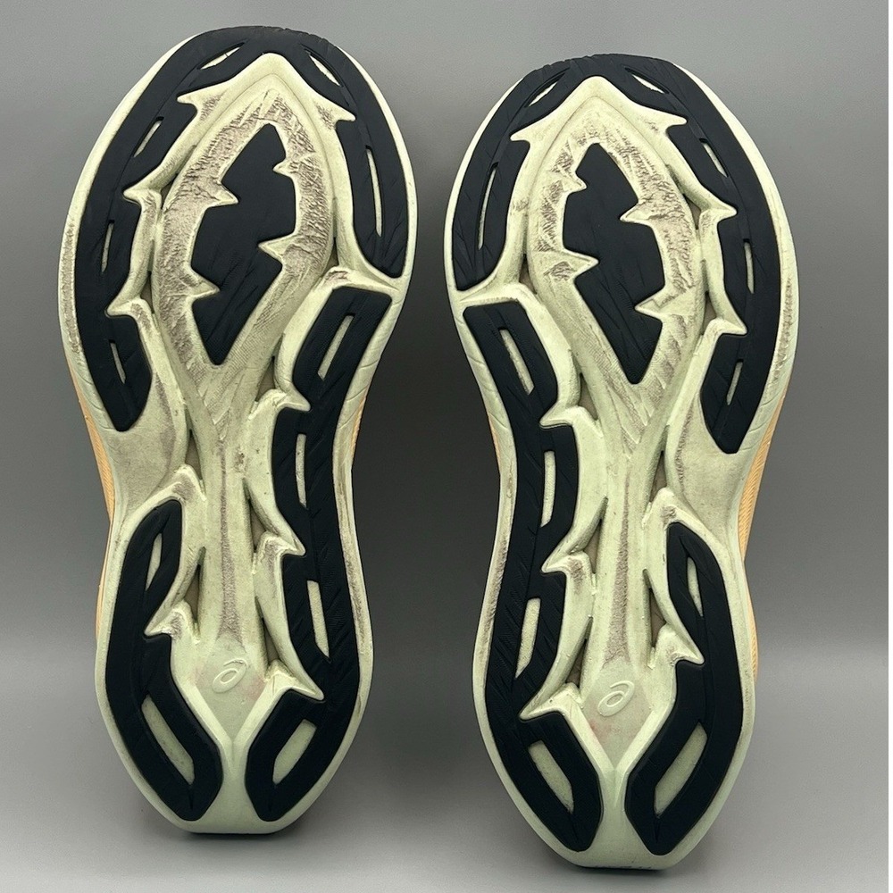 Asics Superblast FF Turbo Black Yellow Runner - Men's Size 6.5 Women's Size 8 - Picture 7 of 8